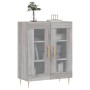 Aparador de madera de ingeniería gris Sonoma 69,5x34x90 cm de vidaXL, Aparadores - Ref: Foro24-827778, Precio: 84,63 €, Descu...