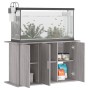 Soporte para acuario madera ingeniería gris Sonoma 101x41x58 cm en Soportes para acuarios | Comprar online en Foru.es