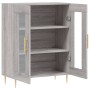 Aparador de madera de ingeniería gris Sonoma 69,5x34x90 cm de vidaXL, Aparadores - Ref: Foro24-827778, Precio: 84,63 €, Descu...