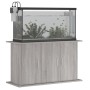 Soporte para acuario madera ingeniería gris Sonoma 101x41x58 cm en Soportes para acuarios | Comprar online en Foru.es
