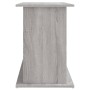Soporte para acuario madera ingeniería gris Sonoma 101x41x58 cm en Soportes para acuarios | Comprar online en Foru.es