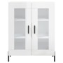 Aparador de madera contrachapada blanco brillante 69,5x34x90 cm de vidaXL, Aparadores - Ref: Foro24-827798, Precio: 97,93 €, ...