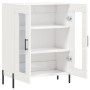 Aparador de madera contrachapada blanco brillante 69,5x34x90 cm de vidaXL, Aparadores - Ref: Foro24-827798, Precio: 97,93 €, ...