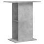 Soporte para acuario de hormigón gris 60,5x36x72,5 cm de madera sintética en Soportes para acuarios | Comprar online en Foru.es