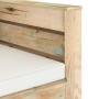 Muebles de jardín 2 pzas con cojines madera impregnada verde en Conjuntos de jardín | Comprar online en Foru.es