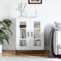 Aparador de madera de ingeniería blanco 69,5x34x90 cm de vidaXL, Aparadores - Ref: Foro24-827796, Precio: 92,07 €, Descuento: %