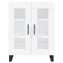 Aparador de madera de ingeniería blanco 69,5x34x90 cm de vidaXL, Aparadores - Ref: Foro24-827812, Precio: 94,67 €, Descuento: %