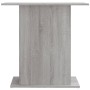Soporte de acuario madera ingeniería gris Sonoma 75x36x72,5 cm en Soportes para acuarios | Comprar online en Foru.es