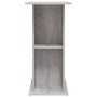 Soporte de acuario madera ingeniería gris Sonoma 75x36x72,5 cm en Soportes para acuarios | Comprar online en Foru.es