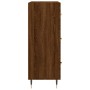 Aparador de madera de ingeniería marrón roble 69,5x34x90 cm de vidaXL, Aparadores - Ref: Foro24-827835, Precio: 99,32 €, Desc...
