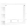 Mueble para TV madera de ingeniería blanco 152x22x113 cm en Muebles TV | Comprar online en Foru.es