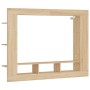 Mueble de TV madera de ingeniería roble Sonoma 152x22x113 cm en Muebles TV | Comprar online en Foru.es
