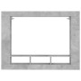 Mueble para TV madera de ingeniería gris hormigón 152x22x113 cm en Muebles TV | Comprar online en Foru.es