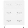 Aparador de madera de ingeniería blanco 69,5x34x90 cm de vidaXL, Aparadores - Ref: Foro24-827844, Precio: 94,95 €, Descuento: %