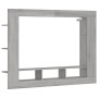 Mueble de TV madera de ingeniería gris Sonoma 152x22x113 cm en Muebles TV | Comprar online en Foru.es