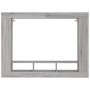 Mueble de TV madera de ingeniería gris Sonoma 152x22x113 cm en Muebles TV | Comprar online en Foru.es