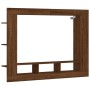 Mueble para TV madera de ingeniería roble marrón 152x22x113 cm en Muebles TV | Comprar online en Foru.es