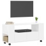 Mueble para TV madera de ingeniería blanco 102x34,5x43 cm en Muebles TV | Comprar online en Foru.es