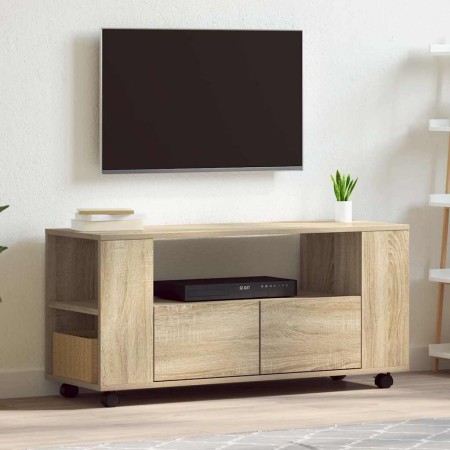 Mueble para TV madera de ingeniería roble Sonoma 102x34,5x43 cm en Muebles TV | Comprar online en Foru.es