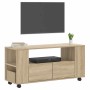 Mueble para TV madera de ingeniería roble Sonoma 102x34,5x43 cm en Muebles TV | Comprar online en Foru.es