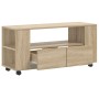 Mueble para TV madera de ingeniería roble Sonoma 102x34,5x43 cm en Muebles TV | Comprar online en Foru.es