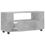 Mueble de TV madera de ingeniería gris hormigón 102x34,5x43 cm en Muebles TV | Comprar online en Foru.es