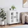 Aparador de madera de ingeniería blanco 69,5x34x90 cm de vidaXL, Aparadores - Ref: Foro24-827788, Precio: 86,79 €, Descuento: %