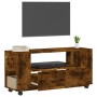 Mueble para TV madera de ingeniería roble ahumado 102x34,5x43cm en Muebles TV | Comprar online en Foru.es