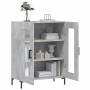 Aparador de madera de ingeniería gris hormigón 69,5x34x90 cm de vidaXL, Aparadores - Ref: Foro24-827792, Precio: 84,70 €, Des...