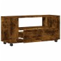 Mueble para TV madera de ingeniería roble ahumado 102x34,5x43cm en Muebles TV | Comprar online en Foru.es