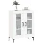 Aparador de madera de ingeniería blanco 69,5x34x90 cm de vidaXL, Aparadores - Ref: Foro24-827788, Precio: 86,79 €, Descuento: %