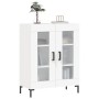 Aparador de madera de ingeniería blanco 69,5x34x90 cm de vidaXL, Aparadores - Ref: Foro24-827788, Precio: 87,85 €, Descuento: %