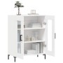 Aparador de madera de ingeniería blanco 69,5x34x90 cm de vidaXL, Aparadores - Ref: Foro24-827788, Precio: 87,85 €, Descuento: %