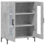 Aparador de madera de ingeniería gris hormigón 69,5x34x90 cm de vidaXL, Aparadores - Ref: Foro24-827792, Precio: 84,70 €, Des...