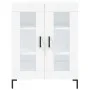 Aparador de madera de ingeniería blanco 69,5x34x90 cm de vidaXL, Aparadores - Ref: Foro24-827788, Precio: 86,79 €, Descuento: %