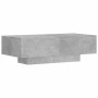 Mesa de centro madera de ingeniería gris hormigón 100x49,5x31cm en Mesas de centro | Comprar online en Foru.es