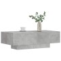 Mesa de centro madera de ingeniería gris hormigón 100x49,5x31cm en Mesas de centro | Comprar online en Foru.es