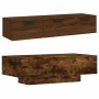 Mesa de centro madera de ingeniería roble ahumado 100x49,5x31cm en Mesas de centro | Comprar online en Foru.es