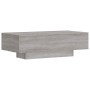 Mesa de centro madera de ingeniería gris Sonoma 100x49,5x31 cm en Mesas de centro | Comprar online en Foru.es