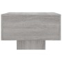 Mesa de centro madera de ingeniería gris Sonoma 100x49,5x31 cm en Mesas de centro | Comprar online en Foru.es