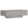 Mesa de centro madera de ingeniería gris Sonoma 100x49,5x31 cm en Mesas de centro | Comprar online en Foru.es