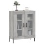 Aparador de madera de ingeniería gris Sonoma 69,5x34x90 cm de vidaXL, Aparadores - Ref: Foro24-827802, Precio: 92,81 €, Descu...