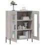 Aparador de madera de ingeniería gris Sonoma 69,5x34x90 cm de vidaXL, Aparadores - Ref: Foro24-827802, Precio: 92,81 €, Descu...
