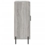 Aparador de madera de ingeniería gris Sonoma 69,5x34x90 cm de vidaXL, Aparadores - Ref: Foro24-827802, Precio: 92,81 €, Descu...