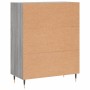 Aparador de madera de ingeniería gris Sonoma 69,5x34x90 cm de vidaXL, Aparadores - Ref: Foro24-827834, Precio: 95,70 €, Descu...