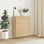 Aparador de madera de ingeniería roble Sonoma 69,5x34x90 cm de vidaXL, Aparadores - Ref: Foro24-827831, Precio: 91,52 €, Desc...