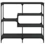 Mesa consola madera contrachapada negro 103x32x95 cm en Mesas auxiliares | Comprar online en Foru.es