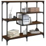 Mesa consola madera de ingeniería marrón roble 103x32x95 cm en Mesas auxiliares | Comprar online en Foru.es