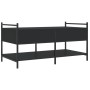 Mesa de centro madera de ingeniería negro 99x50x50 cm en Mesas de centro | Comprar online en Foru.es