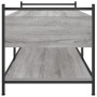 Mesa de centro madera de ingeniería gris Sonoma 99x50x50 cm en Mesas de centro | Comprar online en Foru.es
